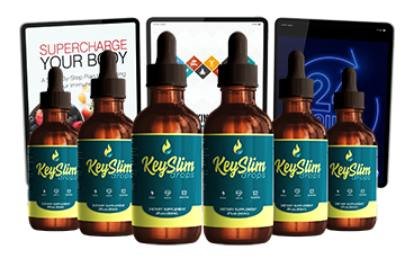 Keyslim Drops product image at final order section